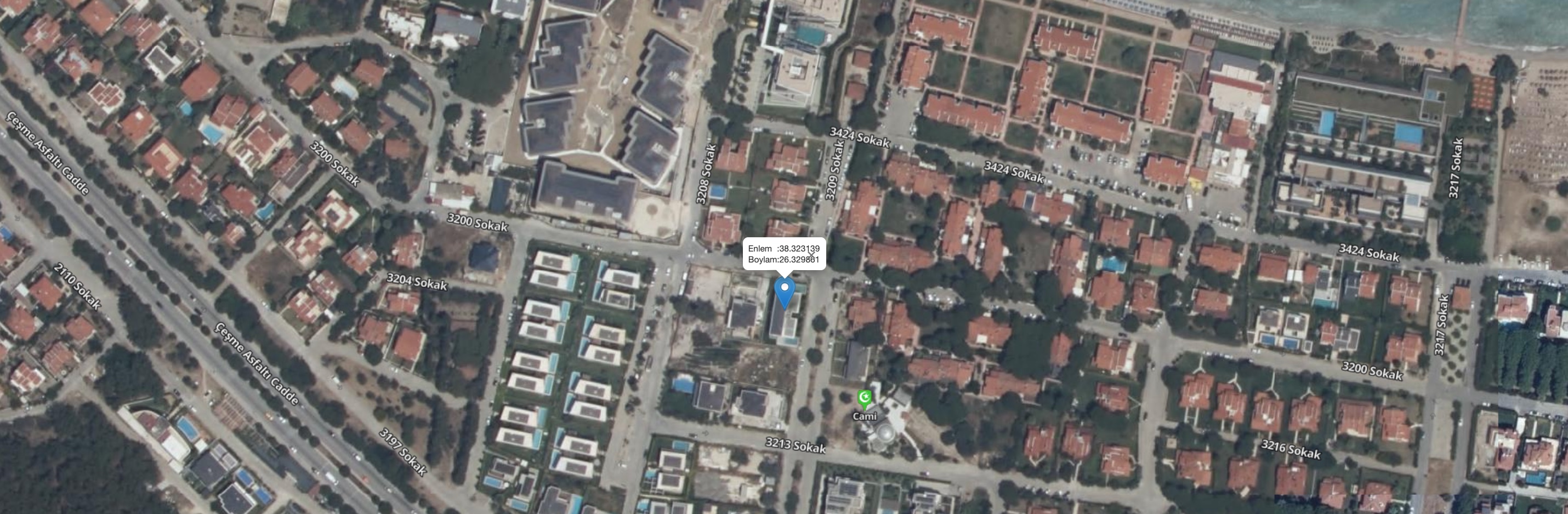 Boyalık İlçesi Villa - Konum